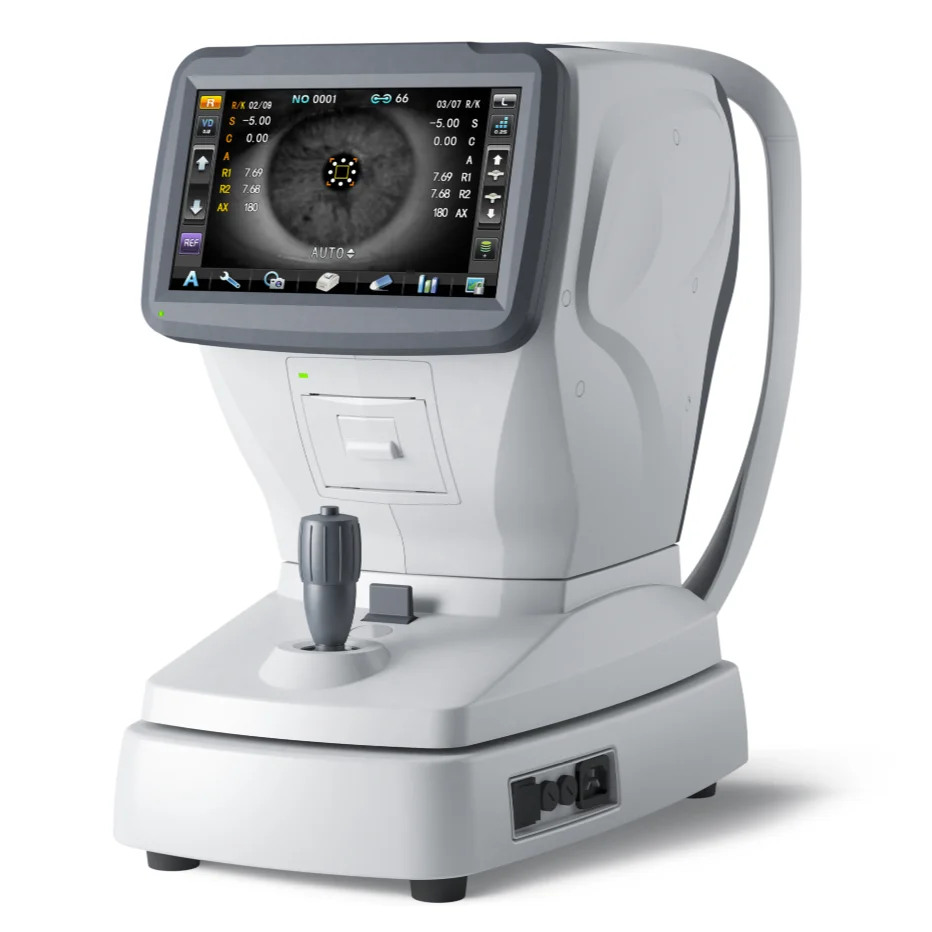 Prenosný očný automatický refraktometra keratometra Hot Sale Medical Ofthalmic Eye Test Machine Cena Cena za predaj