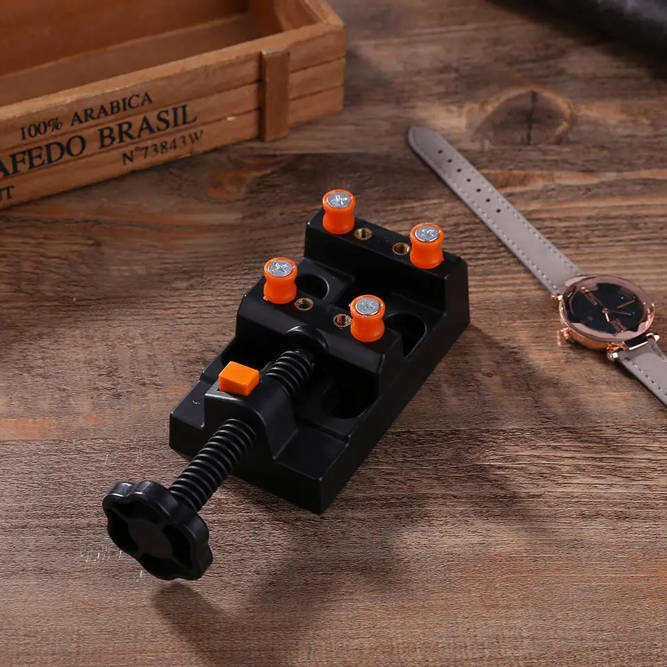 Prenosný paralelný stôl zveráka so 4 pohyblivými pevnými hlavami Malé upínacie posteľné stolíce Vice príslušenstvo DIY sochárske remeslo