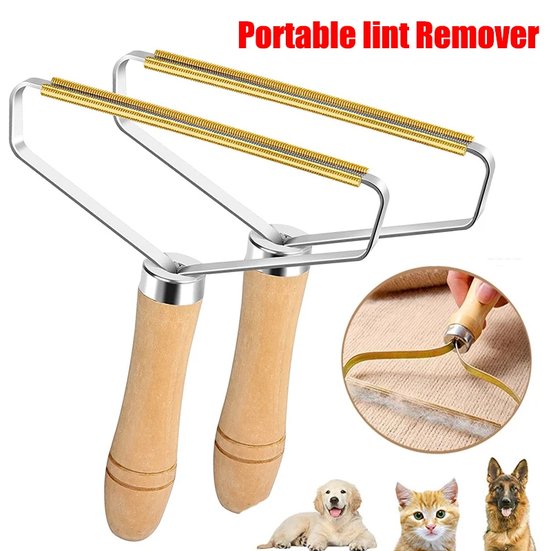Prenosný remover pre domáce zvieratá remover kefový koberec kobercový plášť šaty Lint Pellety Manual Hollia
