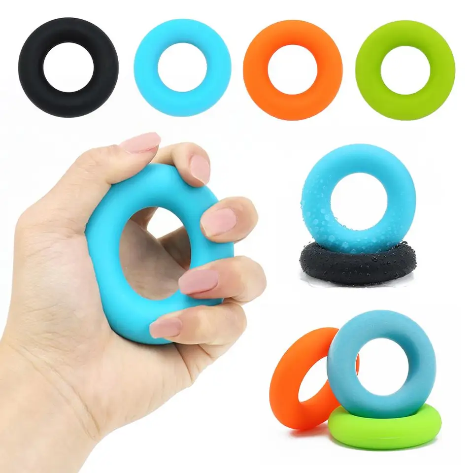 Prenosný ručný tréner Carpal Expander Grip Grip Fult Cvičenie reliéf Stres Stres Strež God Grippper Fitness D2Q5