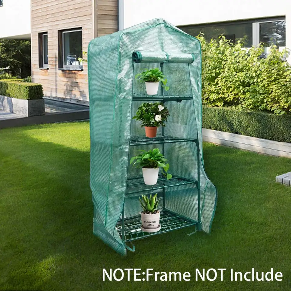 Prenosný skleník PVC Greenhouse bez zápachu skleníkového skleníka proti starnutiu pre malú izbu s kvetmi