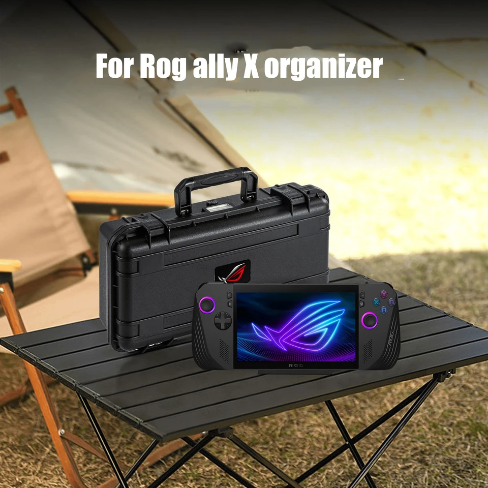 Prenosný úložný vrecko pre ROG Ally X Case Bag Shock odolný v oblasti ochrany puzdra TRACKÉ PRÍSLUŠENIE PRÍSLUŠNÍCTVO