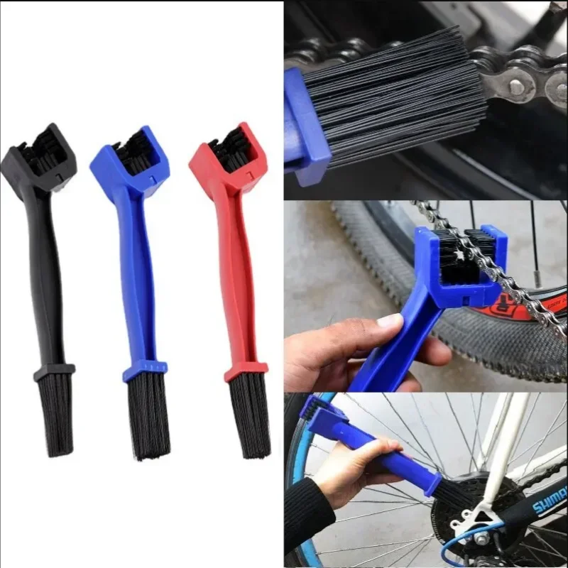 Prenosný čistič reťazca motocykla Road Road Bicykle Čisté kefové bicykle Čisté motocyklové náradie Nástroje na údržbu čistiaceho prostriedku