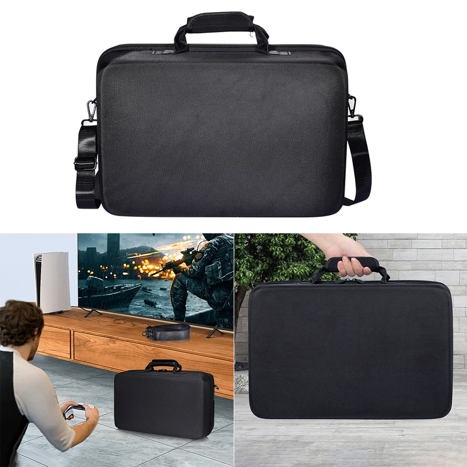 Prenášanie puzdra proti nárazu vrecka na rameno kabelky proti škrabaniu veľká kapacita pre ps5 štíhly ovládač konzoly pre PlayStation 5 Slim