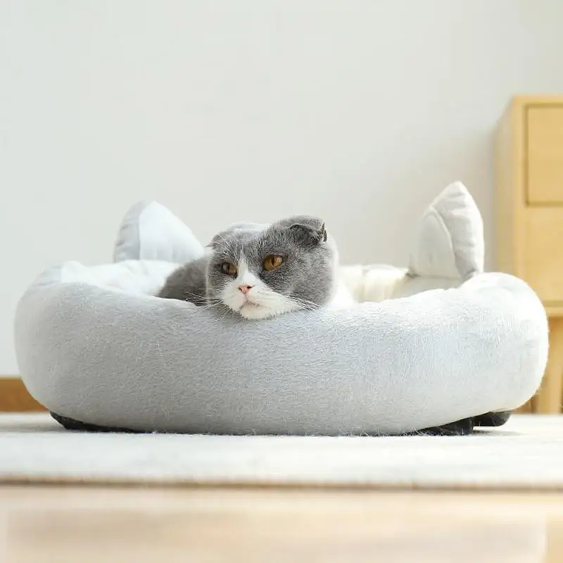 Prepravka na prepravku chovateľská stanica Pad Cat Cat Ear Dog Dist Bed Bed vankúše priedušná mačka spiace matné pies psie hniezdo pre malé stredné mačky psov