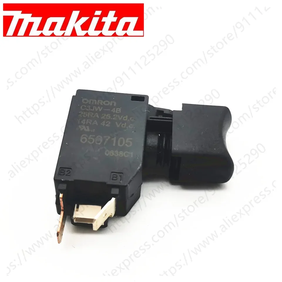 Prepínač pre Makita DDF484 DHP484 DJR188 DDF481 DHP481 DHP480 DDF481 DDF480 HP480D DDF481RFE 6507105 650710-5