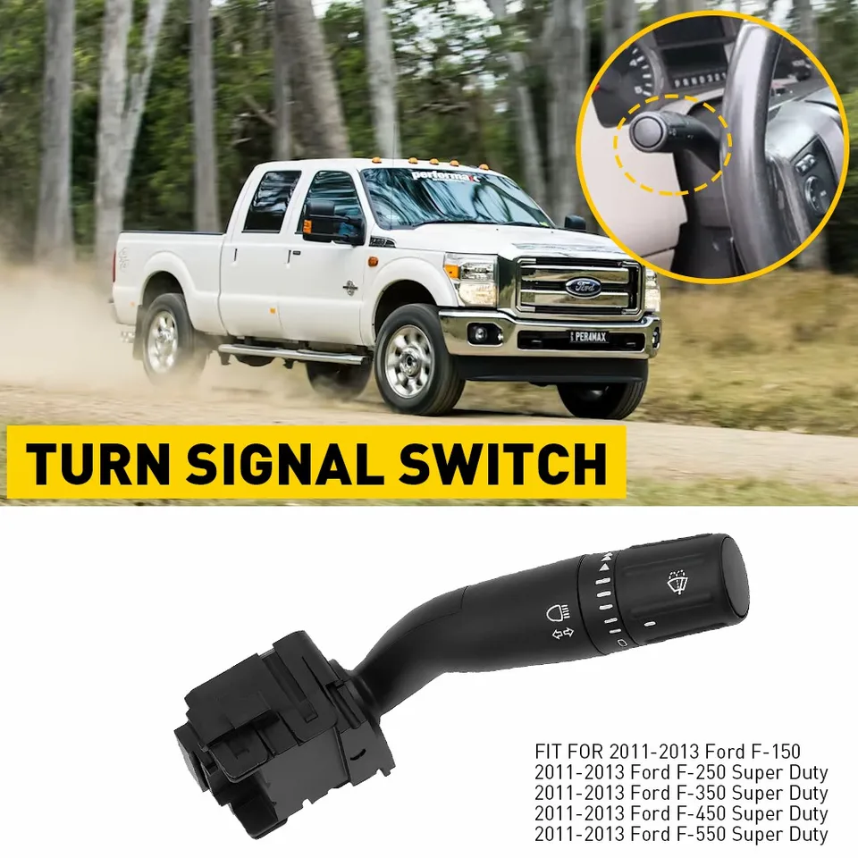 Prepínač páky páky so stieračom pretočného signálu pre Ford F-150 F-250 F-350 F-450 F-550 Super Duty 2011 2012 2013