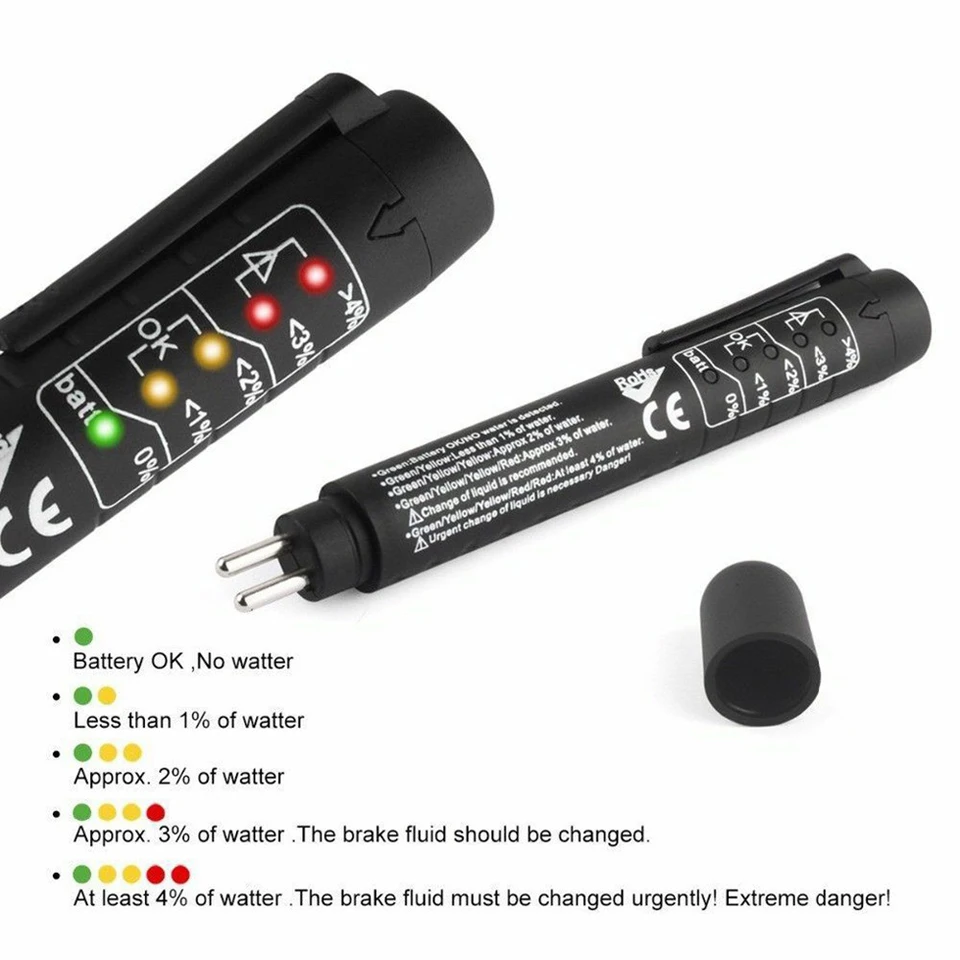 Presná kvalita oleja Diagnostický nástroj LED Indikátor LED indikátor automobilu Tester tester Pen Testovanie kvapaliny Pen vozidlo automatické testovanie nástroja Automatické testovanie