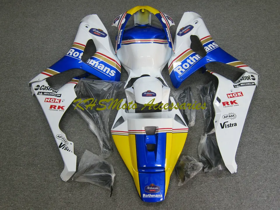 Prestavaná súprava na motocyklové kapotáže pre Honda CBR1000RR 06 07 CBR1000 RR CBR 1000RR 2006 2007 Vstrekovanie bielej modrej karosérie