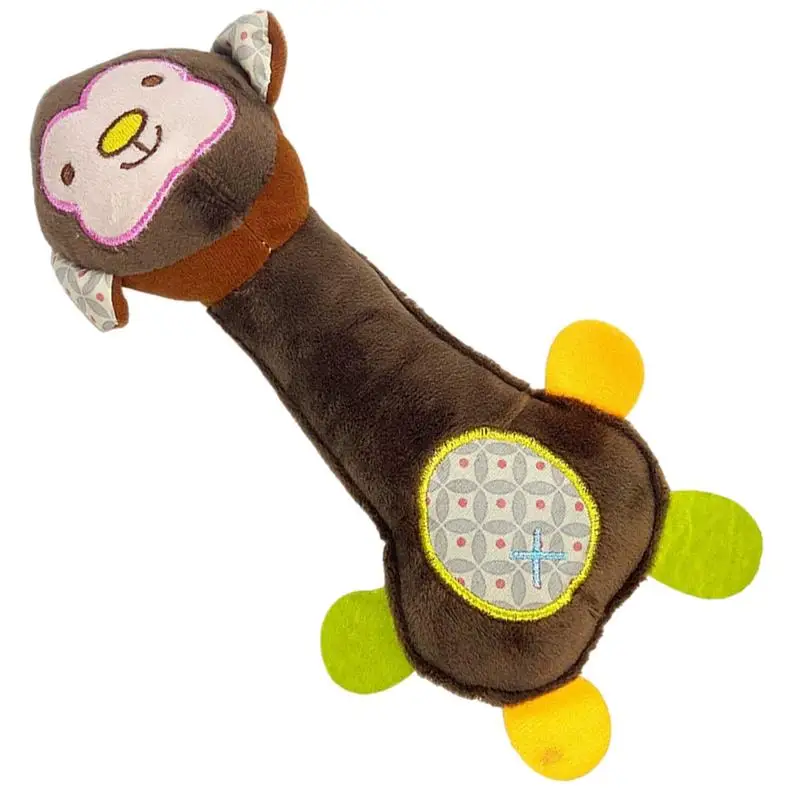 Presy hračky pre psov plnené zvieracie bábiky pichľavé hračky Pet hračky plyšová karikatúra Monkey Deer Interaktívne psie hračky Soft Squeaker pre