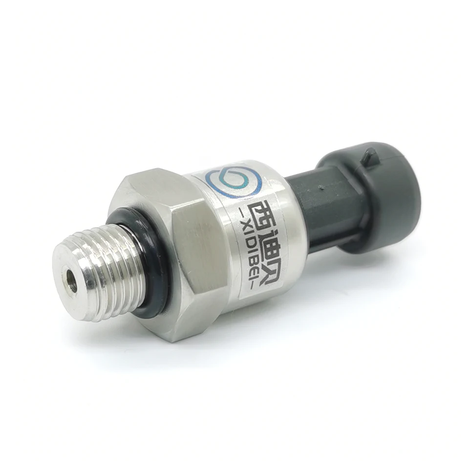 Prevodník prevodníka tlakového snímača pre vodný olej Palivový plynný vzduch Vzduch G1/4 1,2 MPA 174psi 5-12VDC keramický čip z nehrdzavejúcej ocele