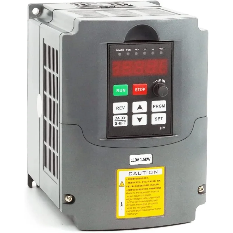 Prevodník VFD, variabilný frekvenčný pohon, 110V 1 fáza do 3 fázy, pre 3-fázový motor/vreteno 0-400 Hz rýchlosť rotácie rýchlosti