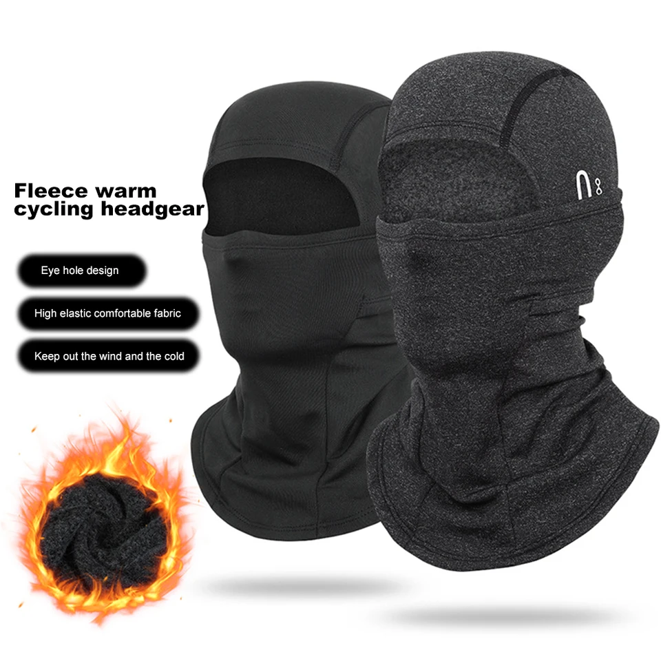 Priedušná balaclava plná tvárová maska ​​Muži Muži Ženy Vonkajšie jazdné lyžiarske klobúky klobúky vetru kryt hlavy vetru na cyklistický rybolov