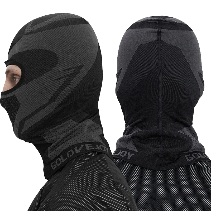 Priedušná podšívka prilby Balaclava Full Tave Mask hlavy hlavy Vodný krém na opaľovací krém na motocykli Motocyklová maska ​​Motocyklové príslušenstvo