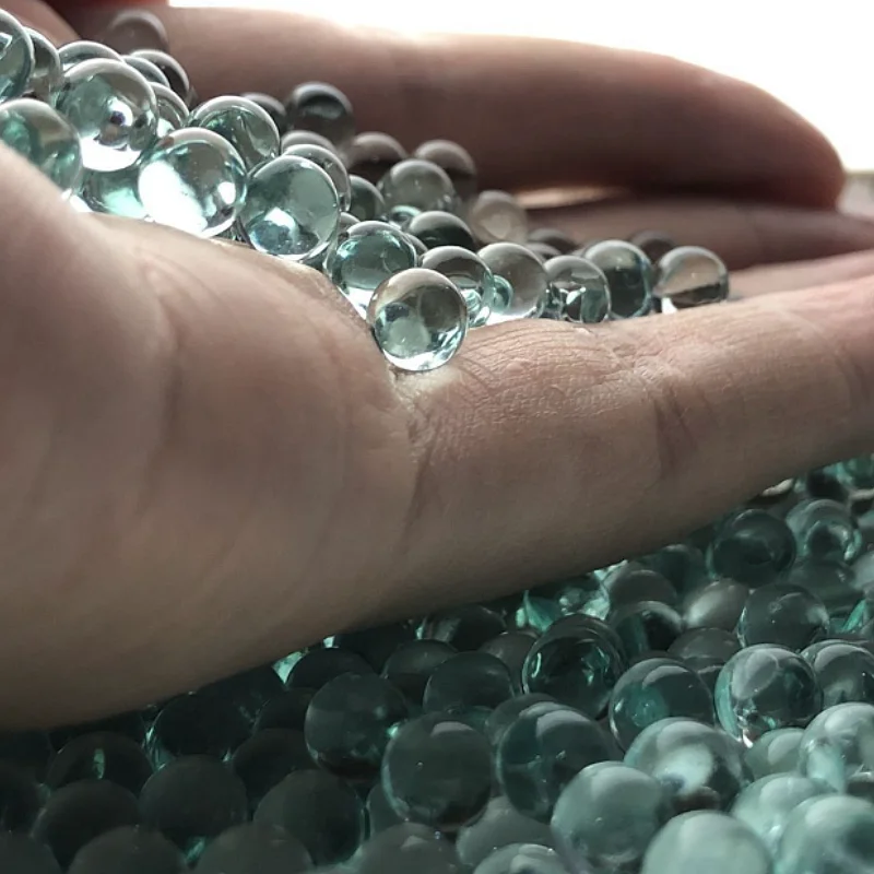 Priehľadná masívna sklenená guľa Outdoor Hunting Glass Ball 200ks 6 mm prasshot lopta Výkonná streľba katapult doplnky