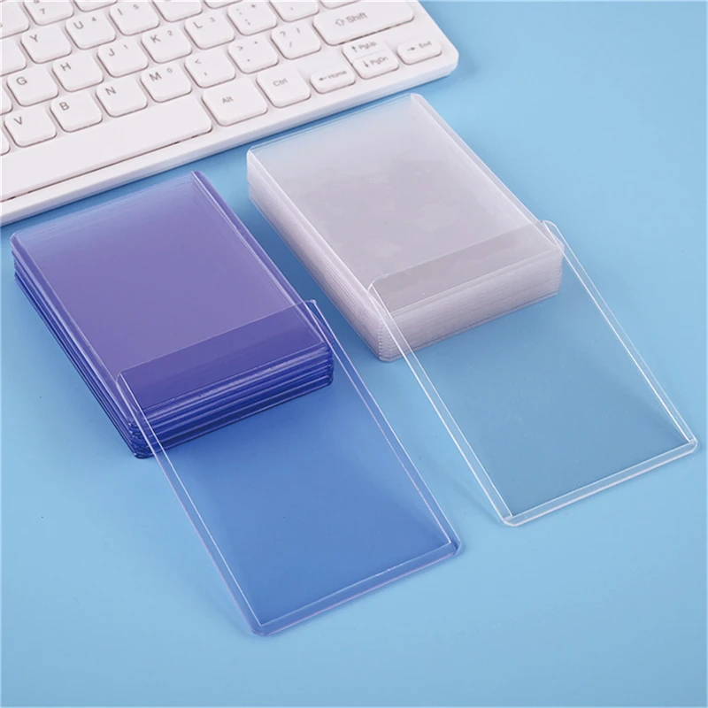 Priehľadný rukáv na kartu s ochranným filmom Clear Card Držiteľ idol Photo Game Toploaders Cover Toploaders