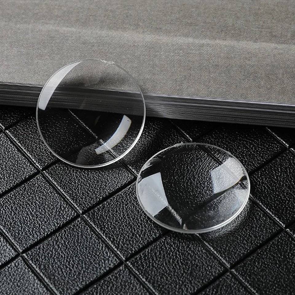 Priemer 2pcs 30 40 50 60 mm akrylové PMMA dvojité konvexné šošovky Ohnisky 100 mm zväčšovacieho šmyku šošovky VR objektív VR