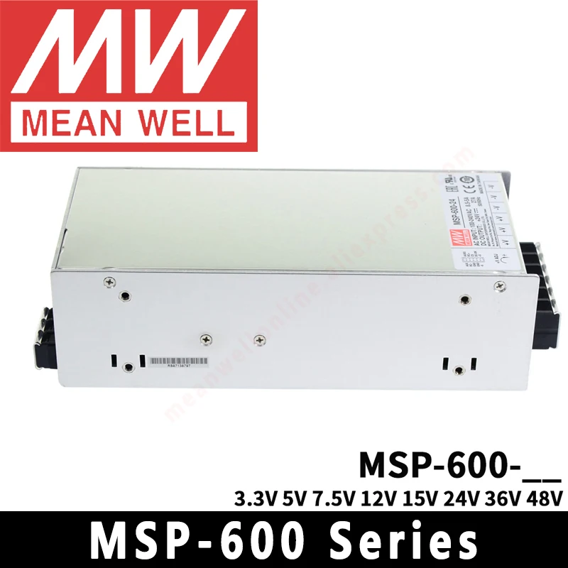 Priemerná studňa MSP-600 Series MSP-600-3,3/5/7,5/12/15/24/6/48