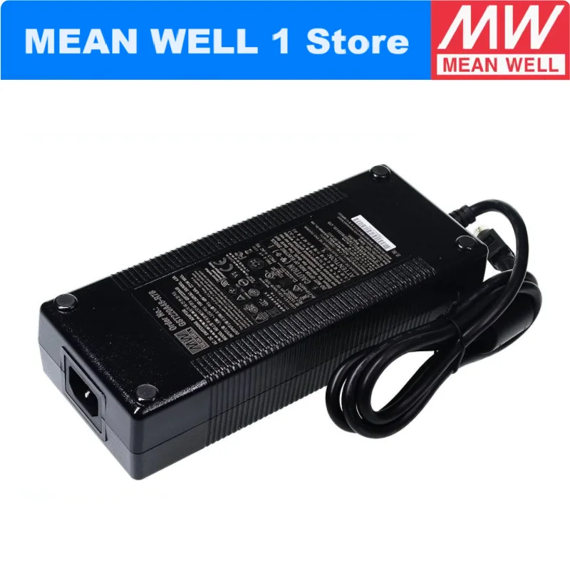 Priemerný studň GST220A24-R7B 221W AC-DC RELIAB GREEN Priemyselný adaptér GST220A 24V 9.2A
