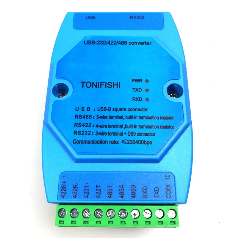 Priemyselná trieda USB-RS485 USB-RS422 USB-RS232 Izolovaný konverzný modul obojsmerná konverzia USB TOT viac 232/422/485