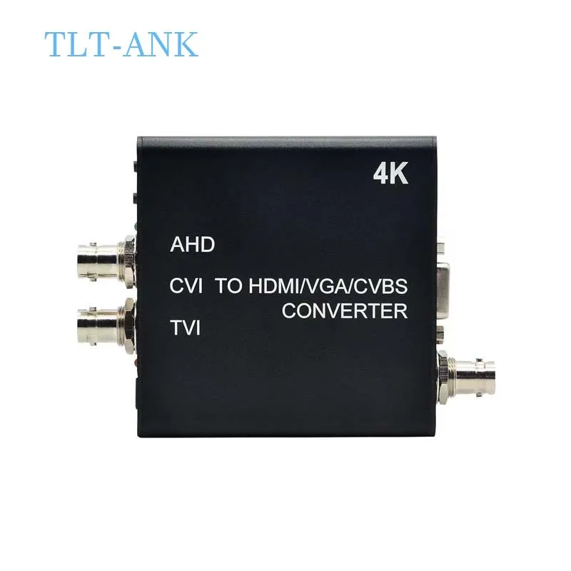 Priemyselný 1080p BNC Port TVI/AHD na HDMI/CVBS/VGA prevodník prevodníka s slučkou na koaxiálnu vzdialenosť 300 m