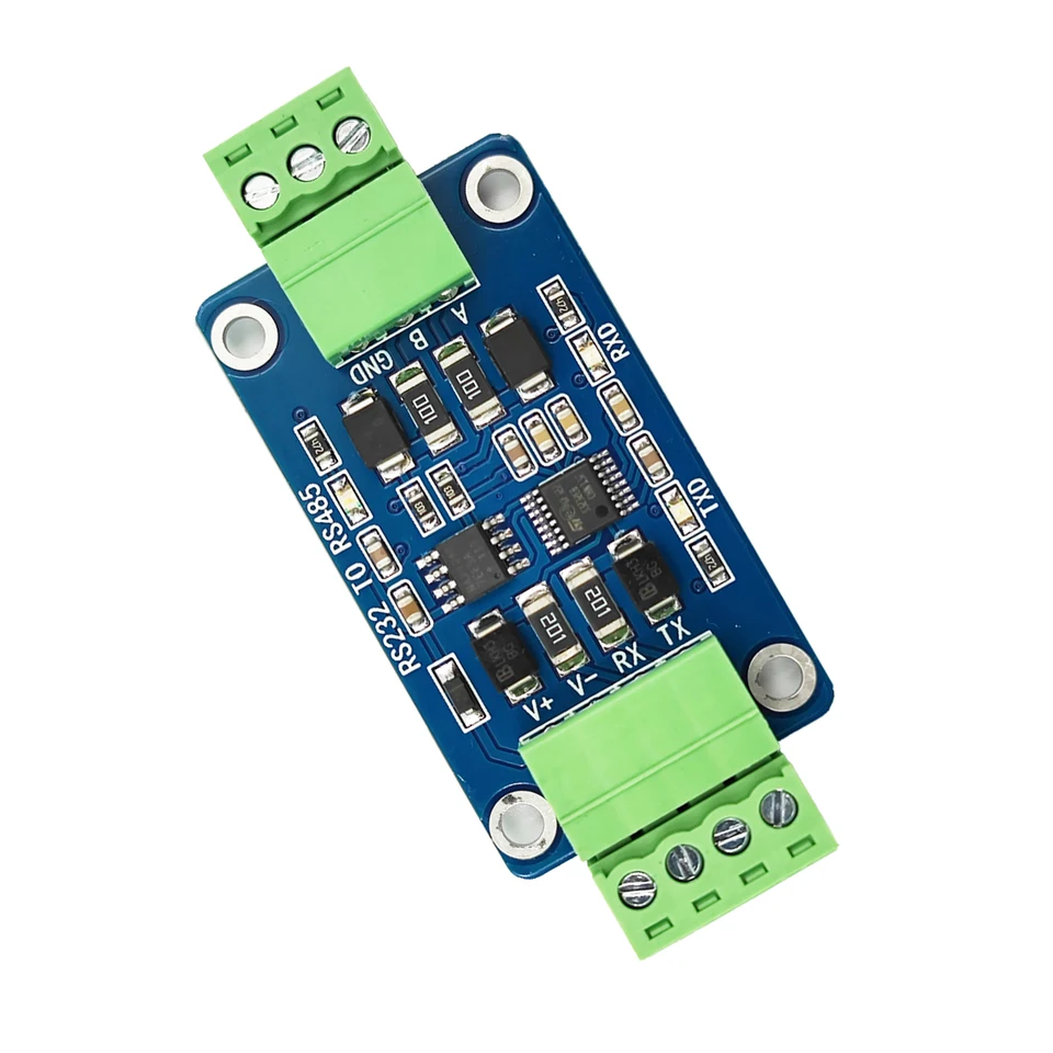 Priemyselný RS232 až RS485 Modul sériového portu ladenia Asistenta sériového portu prevodný modul 3,3 V alebo 5V napájací zdroj