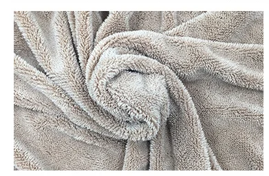 Prierezové polyesterové brokátové koralové fleece obojstranné tkanina, tuhá farba absorpčná koralová fleece tkanina, domáci textilný koral f.
