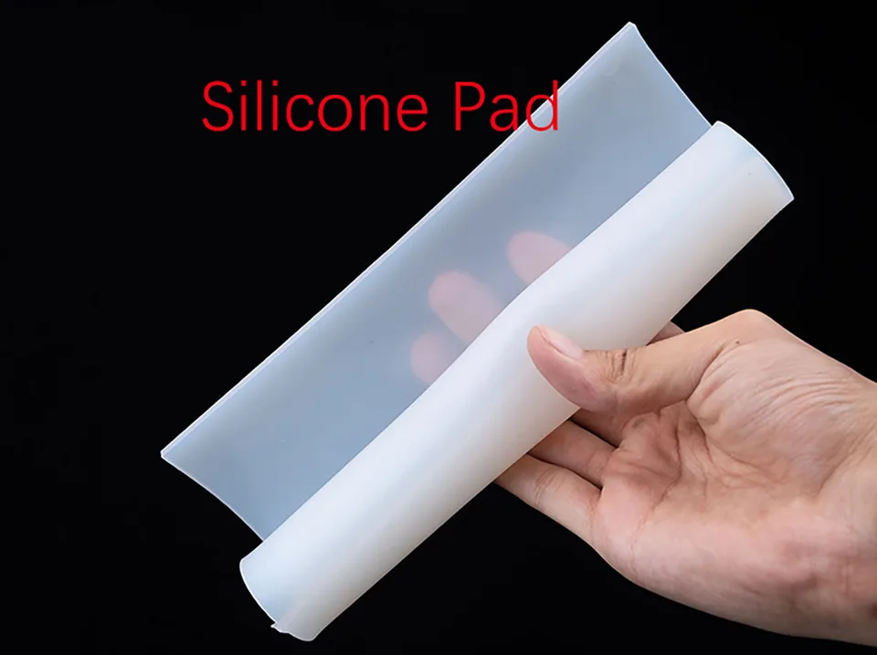 Priesvitný silikónový gumový list biely silikón tesniaci