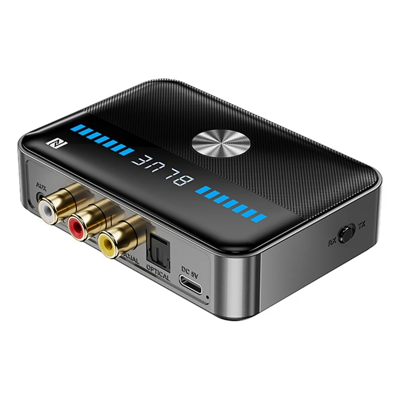 Prijímač Bluetooth 5.3nfc Bluetooth Adapter Universal Coaxium Fiber Optic HiFi Bluetooth vysielač