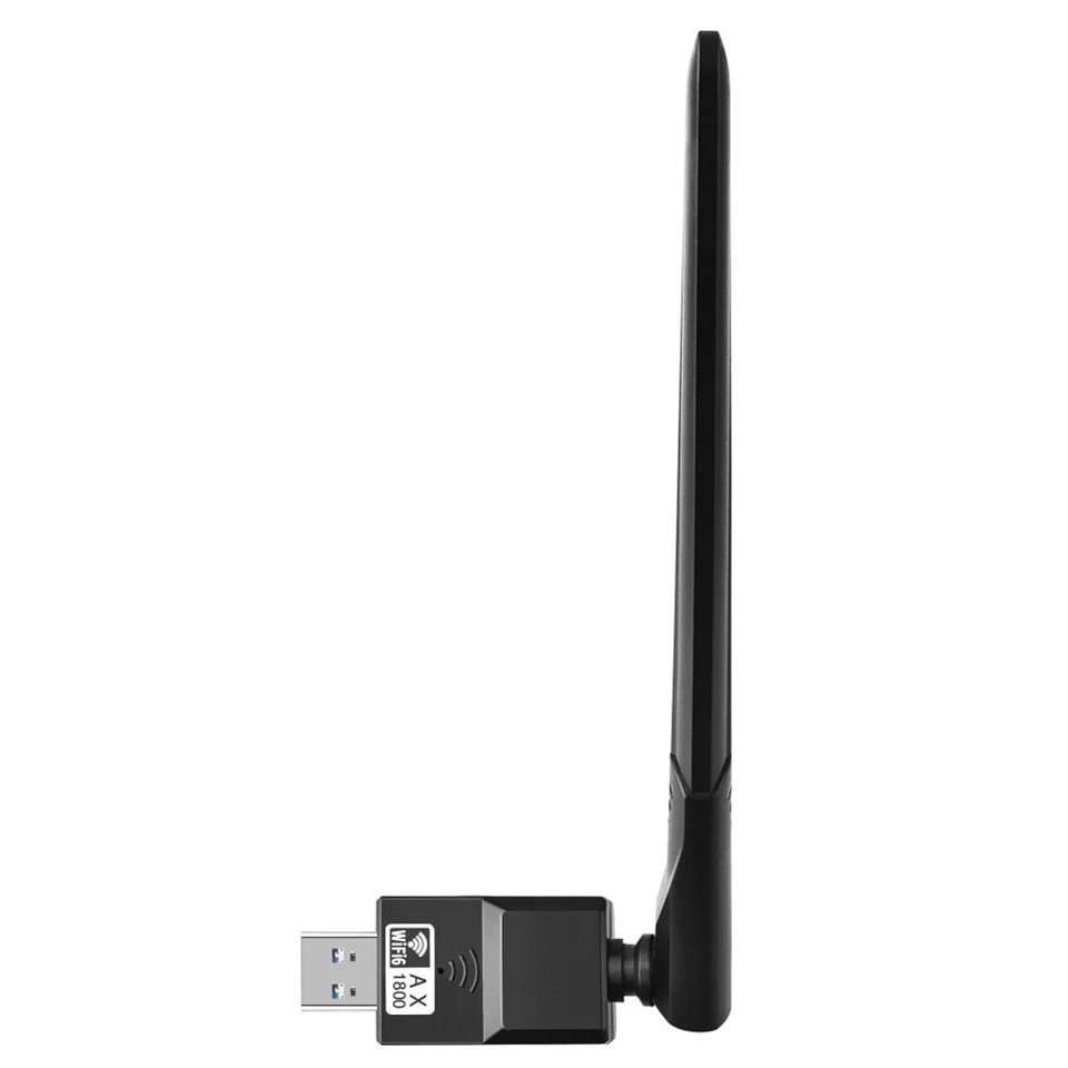 Prijímač sieťových kariet Dual Band 5GHz 2,4 GHz WiFi6 Adaptér bezdrôtová sieťová karta 6DBI Anténa Plug and Play for LoPtop Desktop