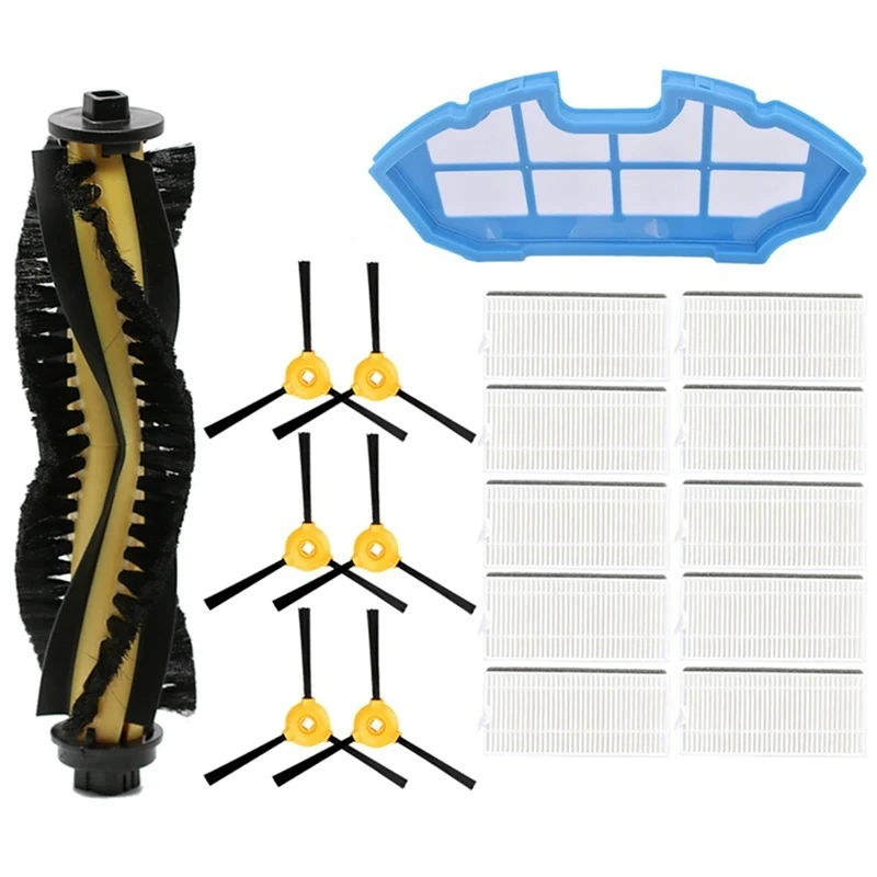 Primárny filter HEPA na bočné kefovanie valčekov pre Conga Excellence 990 pre ECovacs Deebot N79S N79 Eufy Robovac 11 11C dielov
