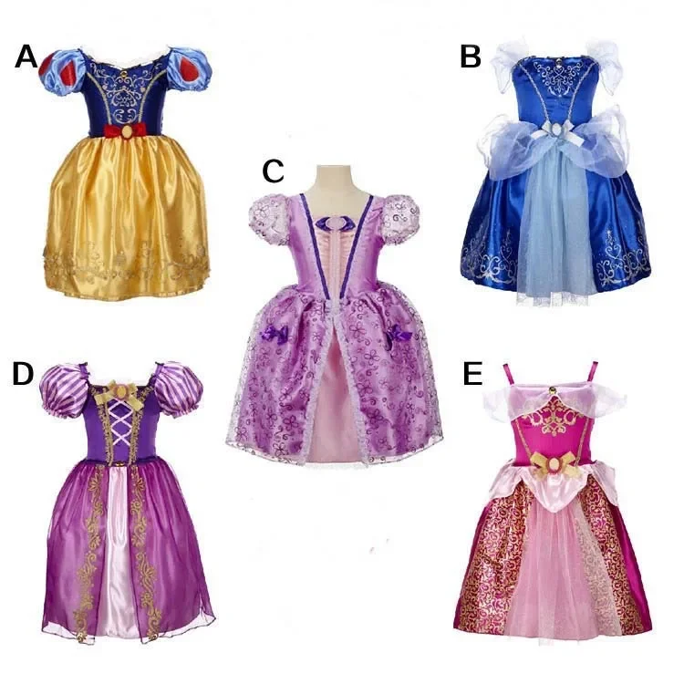 Princezná rapunzel pre dievčatá Kostým film zamotané deti cosplay karnevalová párty narodeniny vianočné šaty 1-10 rokov