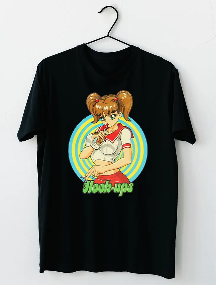 Pripojovače skateboard pijúce tričko Sakura S-4XL