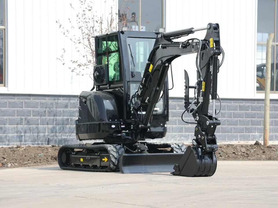 Prispôsobené domáce rýpadlo Mini Digger Electric Mini rýpadlo na predaj s multifunkčným Micro Baggerom 1,5 ton nafty 1,5 ton