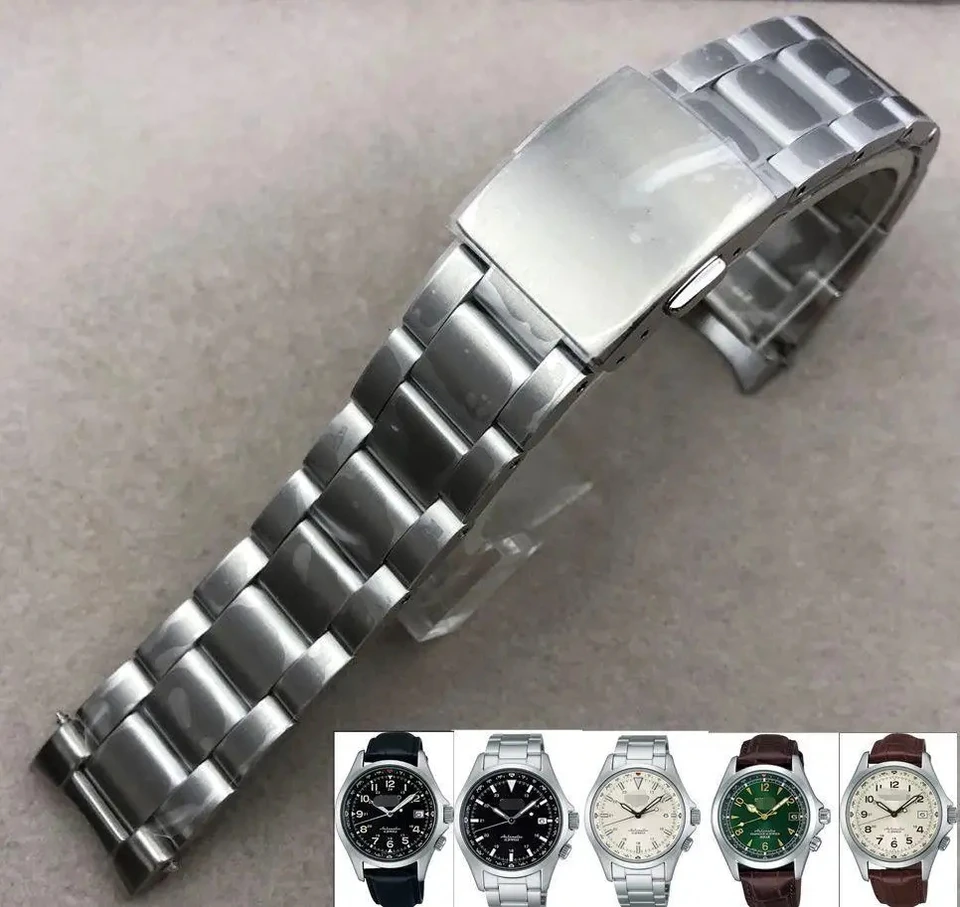 Prispôsobený pre presnosť proSfex Mountaining SPB155J1 SPB121J1 Originálny oceľový pás 20 mm
