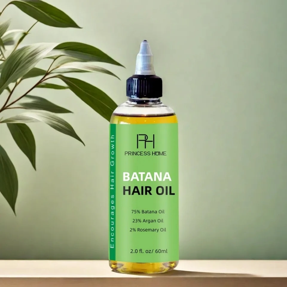 Private Label 60 ml 100% prírodný rast vlasov Rast Olej batana Oil a argan olej a rozmarín olej oleja starostlivosť o vlasy Ošetrenie olej