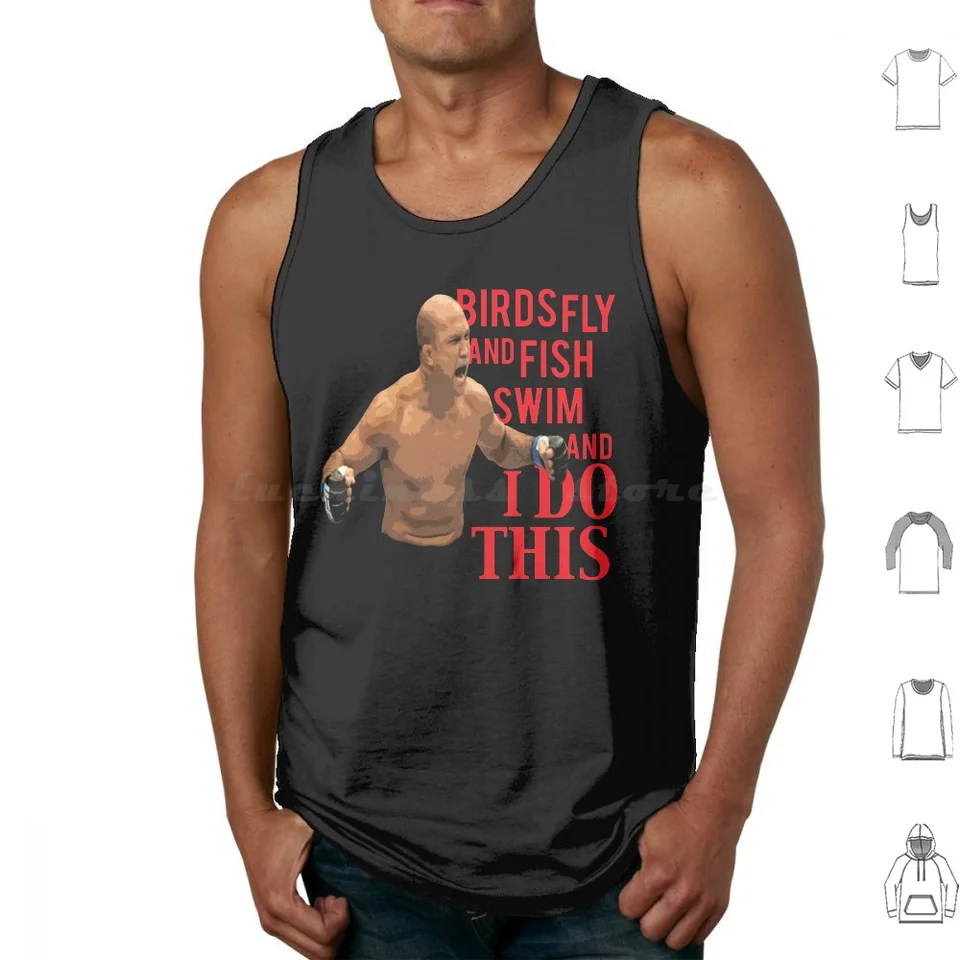 Prodigy Tank Tops vesty bez rukávov BJ Penn Prodigy Sport Ko Fighting