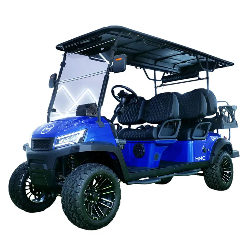 Profesionálna inteligentná čínska nová energetika Luxury 2 4 6 8 10 Seater Off Road Club Club Hunting Golf Cart Buggy na predaj