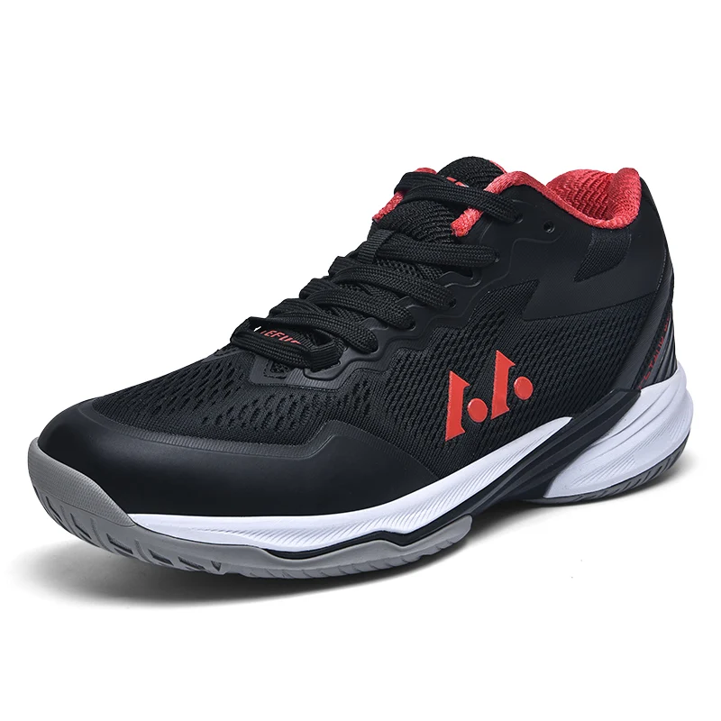 Profesionálne bedmintonové topánky pre mužov a ženy vonkajšieho muža Antis-Slip Tennis Trainers and Gym Atletic Sneakers