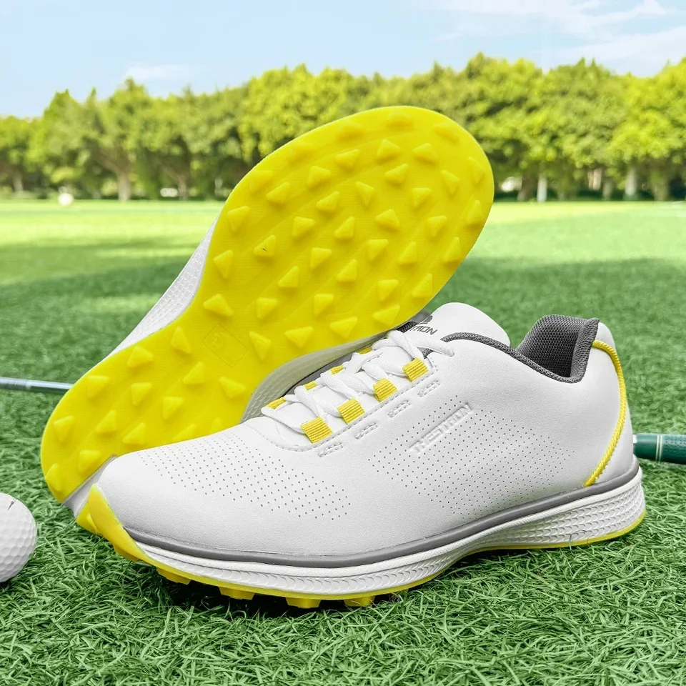 Profesionálne muži golfové topánky Spikeless Golf tenisky Outdoor Walking Coolwears Male Gym Shoes topánky