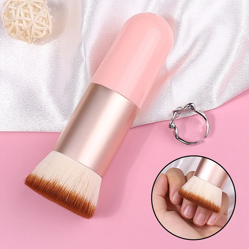 Profesionálne čistenie kefy na kefu na kefu na kefu na kefu na kefu Veľký prášok na červenanie kefy salón make -up krásy Krásne príslušenstvo Nástroje