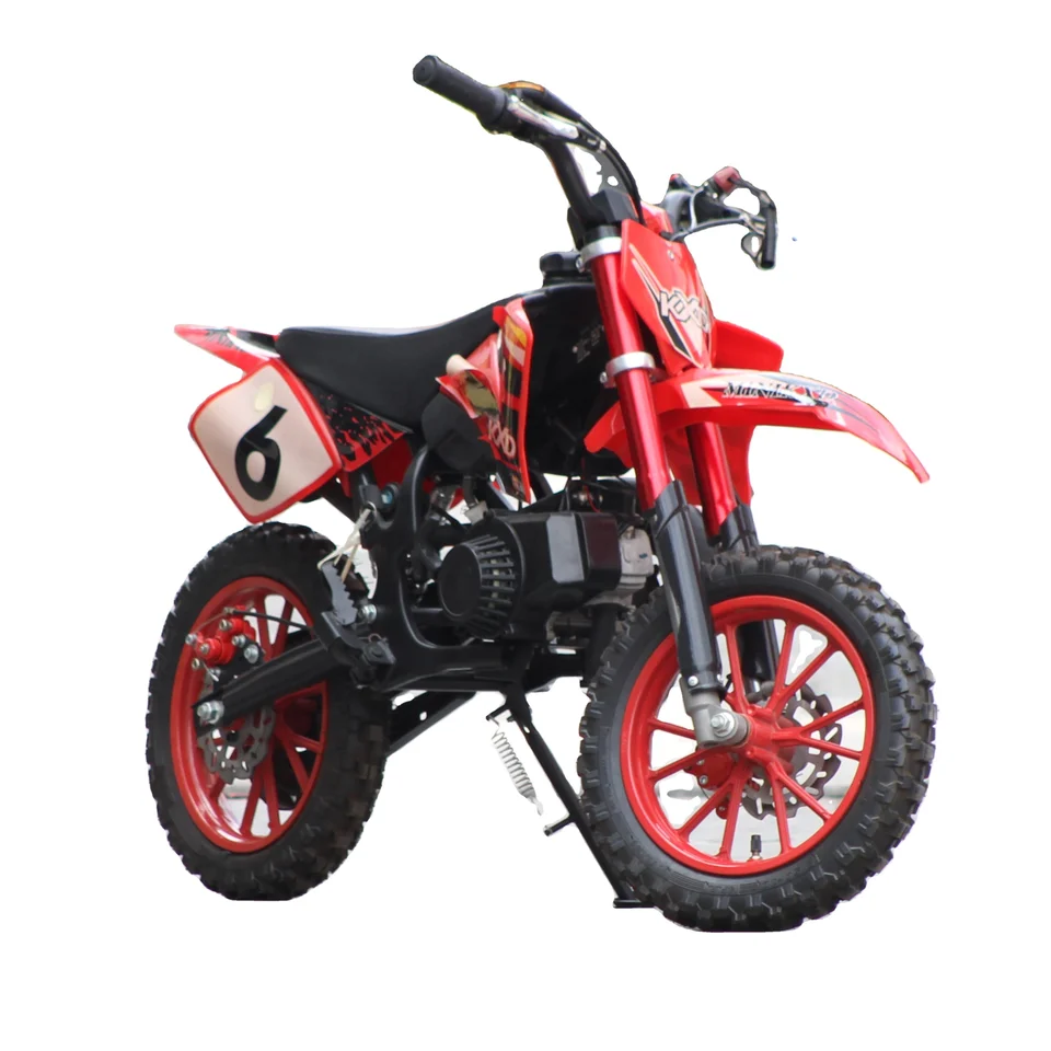 Profesionálny 2 -mŕtvice 50 ccm detské motocykle Mini Dirt Bike
