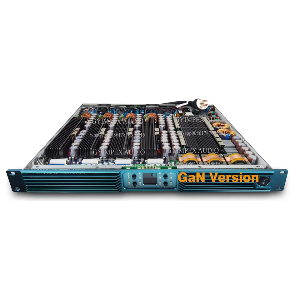 Profesionálny 4 kanál 5000 watt 4ohm 6800 watt 2ohm triedy D Power zosilňovač Modul hudba Karaoke Digital Power zosilňovač