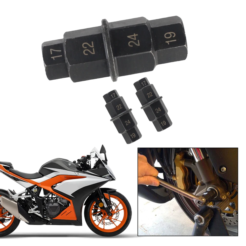 Profesionálny 4-v-1 odolný 3/8 palcový motocykl