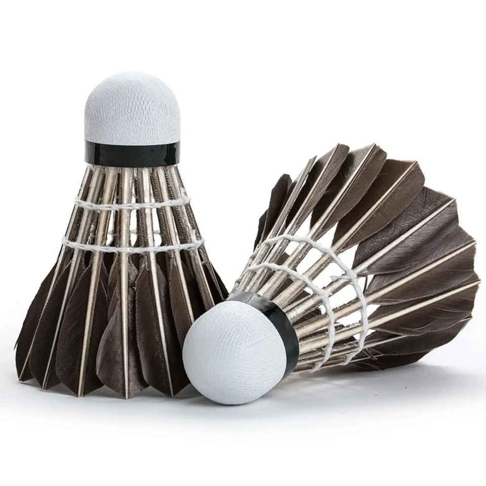 Profesionálny badminton shuttlecock čierna husa pero badminton shuttlecock tréning šport bedminton lopta