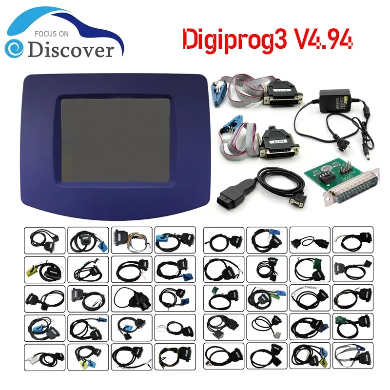 Profesionálny Digiprog 3 V4.94 Plná sada/OBD s CPU FTDI SKENER SKENER DIGIPROG3 DIGIPROGIII 4.94