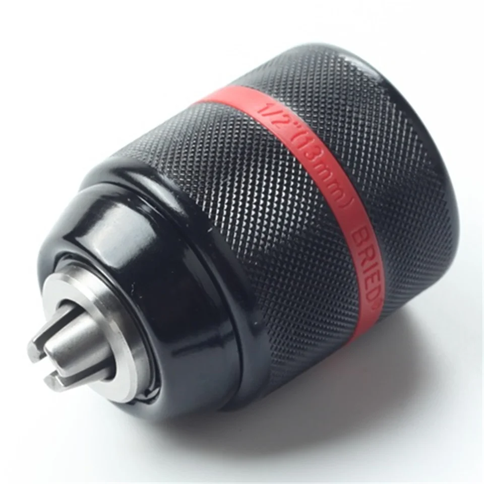 Profesionálny kovový ťažký výkon 1/2-20unf 1,5-13 mm bezkľúčový vŕtačka Chuck Hex Shank/SDS/Socket Square Female Adapter Hardware Tools