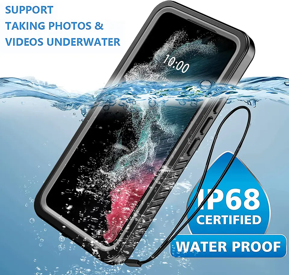 Profesionálny nepremokavý puzdro pre Samsung Galaxy S22Plus S21 S22 S23 S24ultra pokrýva plnohodnotné utesnené chrániče pod vodou Coque Coque
