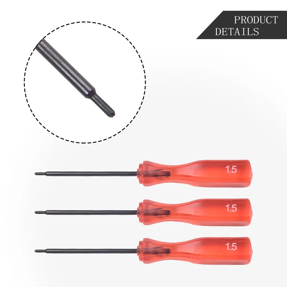 Profesionálny nástroj na opravu presnosti YTIP Triwing Screwdriver pre Nintendo pre wii ds lite ndsl 3 esenciálne kusy