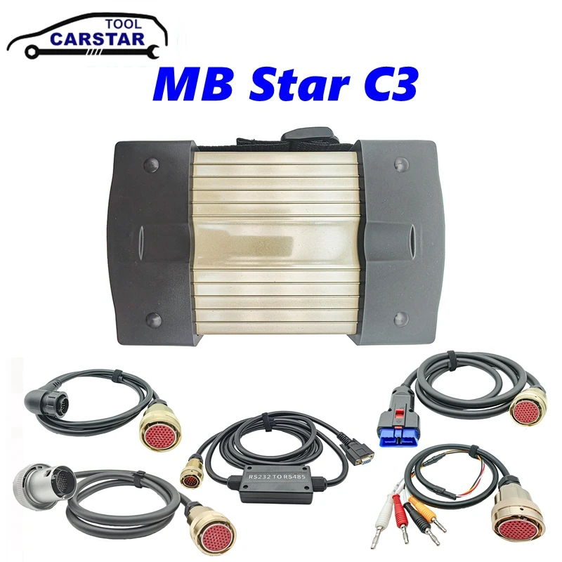 Professional MB Star C3 Full Chip MB C3 Diagnostický nástroj Automobilie Automatický diagnostický skener